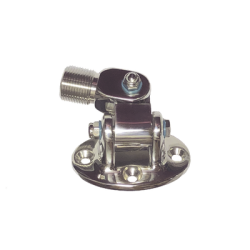 Montaje de acero inoxidable ovalado, con rosca estándar 1