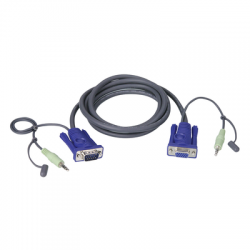 Cable VGA con audio de 1,8 m