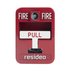 Estación de jalón convencional de acción simple color roja