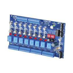 Tarjeta de control / 8 entradas @ 8 salidas / Requiere alimentación de 12 a 24 Vcd