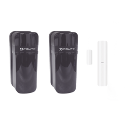 Detector Fotoeléctrico (A baterías) / 0 Falsas Alarmas / Alcance de 60m de Exterior y  350m en interior / Fácil Alineación / Compatible con panel AXPRO/ Incluye DS-PDMC-EG2-WB(B)