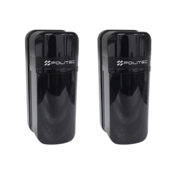 Detector Fotoeléctrico (A baterías) / 0 Falsas Alarmas / Alcance de 60m de Exterior y  350m en interior / Fácil Alineación / Compatible con cualquier panel de alarma