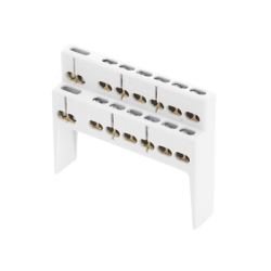 Soporte + Barra de Conexion (12/24/36 MOD) (12+2 ENTR.) IP40