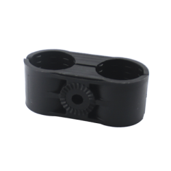 Paquete de 10 Sujetadores Plasticos Para Cable Coaxial de  1- 1/4