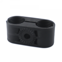 Paquete de 10 Sujetadores Plasticos Para Cable Coaxial de 5/8