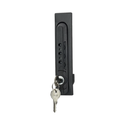 Chapa de Combinación de 3 Dígitos con Llave, Compatible con Gabinetes Tipo N, Tipo S y Tipo D de Panduit, Color Negro