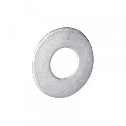 Arandela plana galvanizada de 5/16