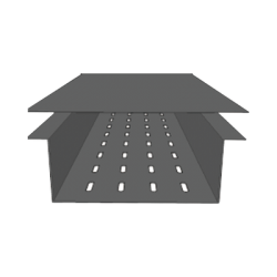 Tapa para fondo perforado de 9