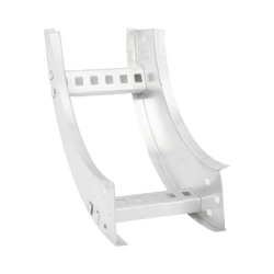 Curva Vertical Interior de Aluminio de 90° Perfil Z / Peralte 3 1/4