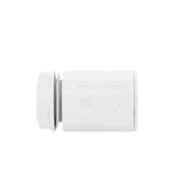 Conector de tubería rígida a caja (Racor), PVC Auto-extinguible, de 25 mm