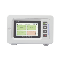 Monitor IP de temperatura de 34 zonas para condiciones críticas y extremas, soporta 4 cableadas y 30 inalámbricas.