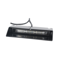 Luz Direccional de Visera, Dual color, Azul/Claro con enchufe para automóvil 