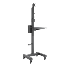 MONTAJE | Puesto de trabajo móvil sentado y de pie 