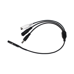 Micrófono con Cancelación de Ruido de Alta Fidelidad / Interior / 12 Vcc / Entrada RCA