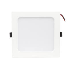 Spot Cuadrado Empotrable / 17.5 x 17.5 cm / Luz Fría / 110 V / 15 W / 1200 lúmenes / 25000 hrs / Ángulo de apertura 120° / IP20