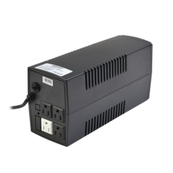 UPS de 500VA/300W / Regulador de Voltaje AVR / Batería de 7 Ah / 4 Tomas NEMA 5-15R / Display de LED