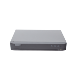 DVR 4 Megapixel / 16 Canales TURBOHD + 8 Canales IP / 1 Bahía de Disco Duro / Audio por Coaxitron / Evita Falsas Alarmas / Salida de Video en Full HD