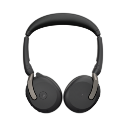 Jabra Evolve2 65 Flex, Auricular stereo versión MS, dongle USB-A con cancelación de ruido (26699-999-999) 