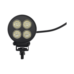 Luz de Trabajo Ultra brillante Circular, 4 LED, 2556 Lúmenes, 12-24 Vcd