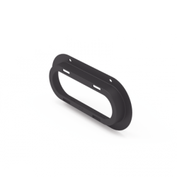 Brida de policarbonato, Color Negro, Accesorio para plafón Serie ED3060