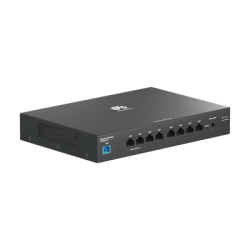 HUAWEI MiniFTTO - ONU Switch Gigabit PoE / 8 puertos 10/100/1000Mbps PoE + 1  PON (SC/UPC)/ Downstream 2.488 Gbps / Upstream 1.244 Gbps / modo puente / 120 W/ Administración Nube