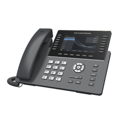 Teléfono IP Wi-Fi, Grado Operador, 14 líneas SIP con 6 cuentas, pantalla LCD  5