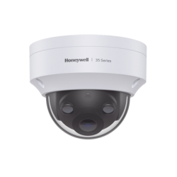 Domo IP 3 Megapixel / Lente 2.8 mm / 40 mts IR /  Ultra Baja Iluminación / NDAA / ONVIF / Exterior IP66 / Antivandalico IK10 / Ultra Baja Iluminación / H.265 / PoE / Serie 35 / Honeywell Security