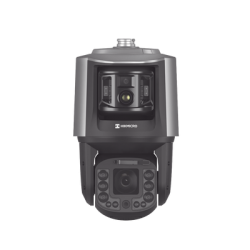 [TandemVu] Domo PTZ IP 4 Megapixel con 40X Zoom con Cámara Optica Fija de 4 Megapixel Cámara Térmica 256 x 192 con Lente 9.7 mm 