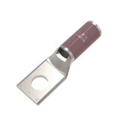 Zapata Terminal de Compresión de Cobre Electrolítico Estañado de Cañón Corto para Tornillo de 1/2