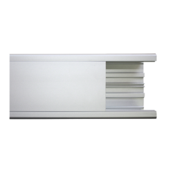 Canaleta de aluminio, 99 x 72 mm, tramo de 3m. (8101-80300)