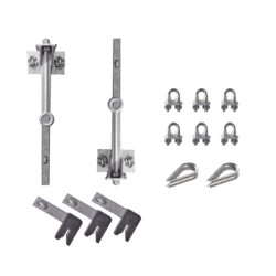 Kit de Línea de Vida para Torres STZ45G hasta 60 metros de altura.