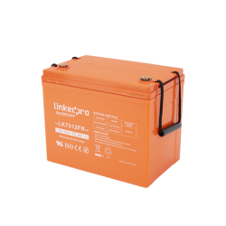 Batería 12 V / 75 Ah / UL / Tecnología AGM-VRLA / Vida útil promedio de 5 años / Retardo a la flama / Para uso en equipo electrónico, Alarmas de Intrusión / Incendio/ Control de acceso / Video Vigilancia / T2