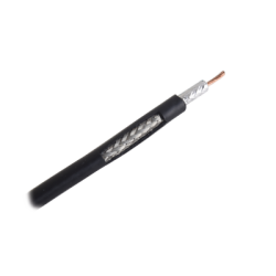 Metro de Cable Coaxial Ultra Flexible LMR240UF de 50 Ohm, Conductor Central de Cobre Trenzado