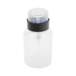 Botella Dispensadora de Alcohol, Capacidad 200 ml, Sistema de Bloqueo-Antiderrames, Ideal para Limpieza y Preparación de Fibra Óptica