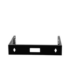 Rack Abierto de montaje en Pared, de 19in, Espacio para 2 Unidades de rack, Se envía el Gabinete Armado.