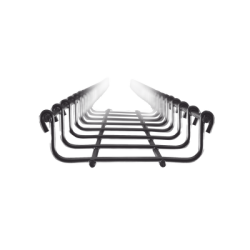 Charola Tipo Malla 33/100 mm, Acabado Electro Zinc, Hasta 53 Cables Cat6, Tramo de 3 Metros