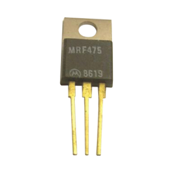 Transistor NPN de Potencia RF, Silicio de 30 MHz, 13.6 Vcc, 4.0 Amp. 10 Watt, TO-220AB.