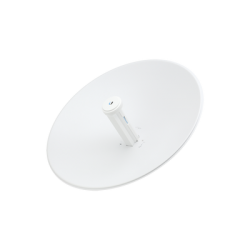 PowerBeam airMAX AC hasta 450 Mbps, frecuencia 5 GHz (5150 - 5875 MHz) con antena tipo plato de 27 dBi, radomo incluido