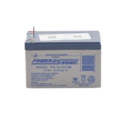 Batería 12V, 12AH, Para Respaldo, Tecnologías AGM/VRLA, 5 Años Vida Útil, Terminales NB, Reconocida UL 