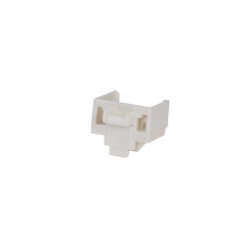 Kit de 10 Dispositivos para Bloquear Puertos Jack RJ45, Color Blanco Mate, Incluye Llave de Extracción