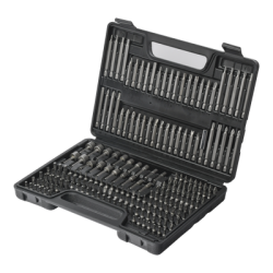 Juego de 208 Puntas para Taladro Entrada Hexagonal 1/4