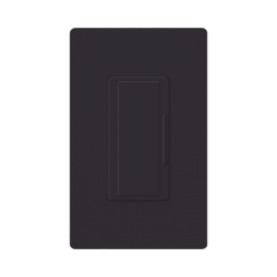 Atenuador (dimmer) Auxiliar de pared, compañero de atenuadores multilocación color negro