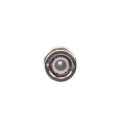 Conector BNC Macho de Anillo Plegable para Cable LMR-195, RG-58/U, RG-142/U, Níquel/ Oro/ Delrin.