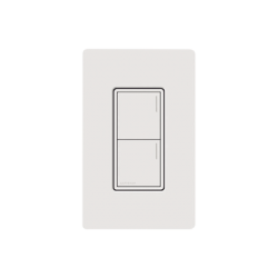 (RadioRa3) Botonera Sunnata Blanco 2 escenas para Radio RA3, programe escenas diferentes en cada botón.