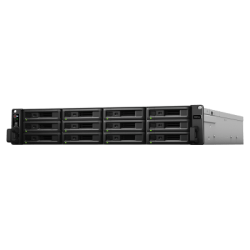 Servidor NAS para Rack (2 U) de 12 Bahías (Expandible a 36 Bahías) / Hasta 648 TB / 8 GB RAM / Servicio Nube Gratis (P2P) / Administración Remota y Respaldo Programado