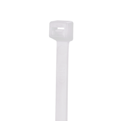 Cincho de Nylon 6.6 StrongHold™, 160mm largo x 2.5mm ancho, Color Natural, Plenum, Paquete de 100pz