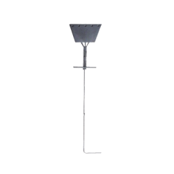 Ancla de Piso Tipo Paleta 5 Orificios para Retenida. Placa: 3/4