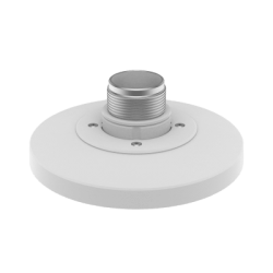 Adaptador tipo Plato necesario para montar en Pared o Techo Cámaras Hanwha serie X y P.