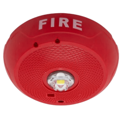 Lámpara LED Estroboscópica, Montaje en Techo, Nivel de Candelas Seleccionable, Color Rojo, Nuevo Diseño Moderno y Elegante y Menor Consumo de Corriente 