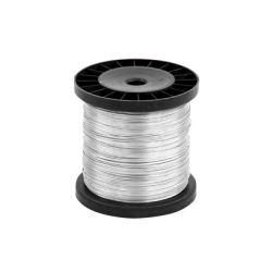 Bobina de 500 Metros / Alambre de Aluminio Reforzado / 16 AWG / Para Intemperie / Ideal para Cercas Electrificadas.